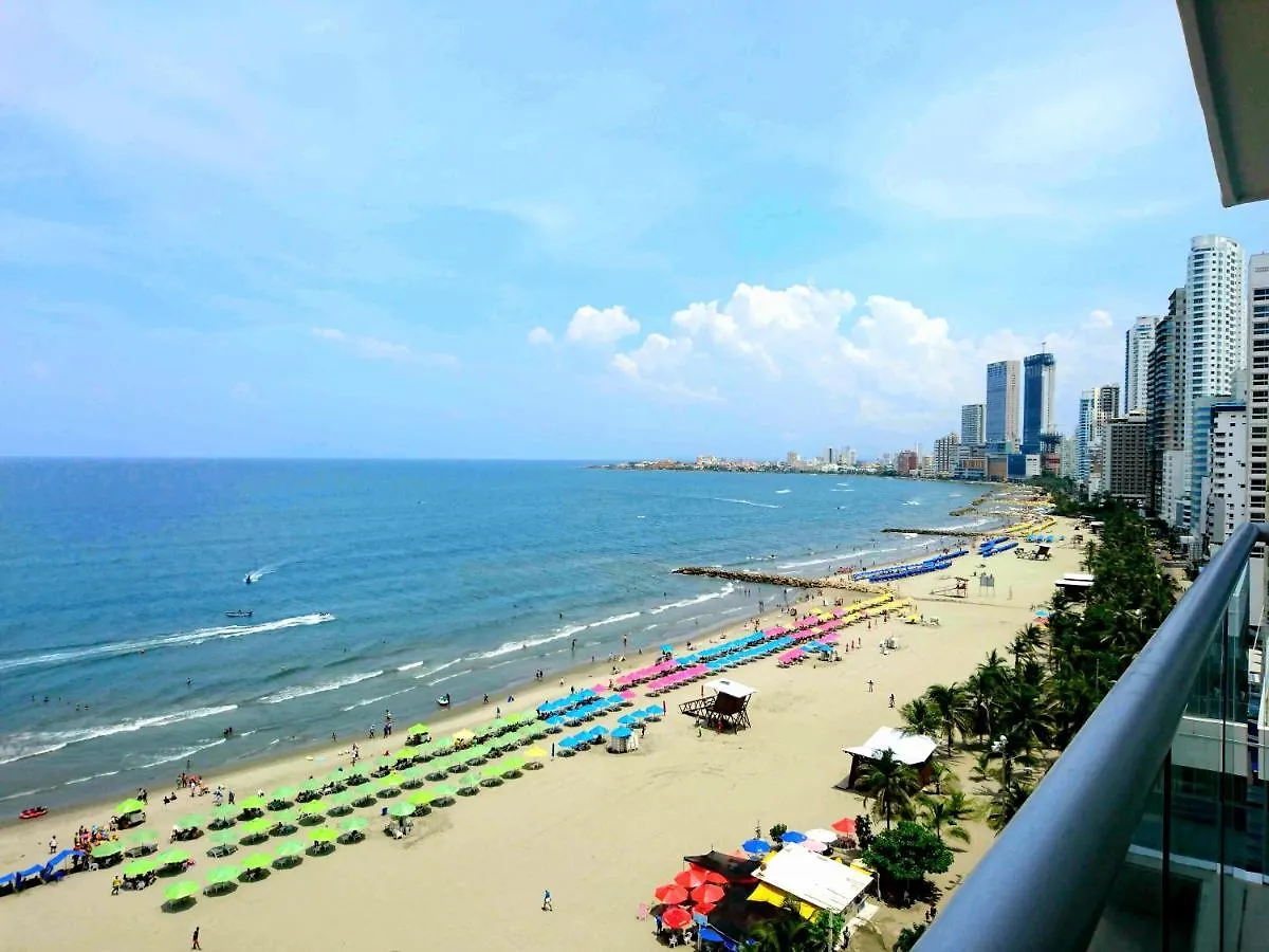 Palmetto Beach Vista De Frente Al Mar!!! Cartagena 0*,
